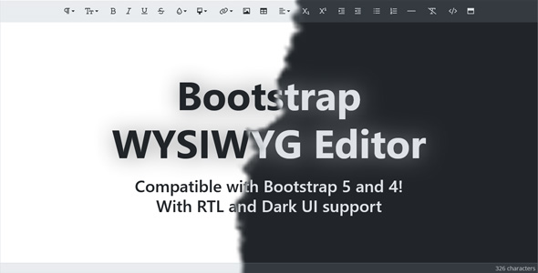 Bootstrap WYSIWYG Editor