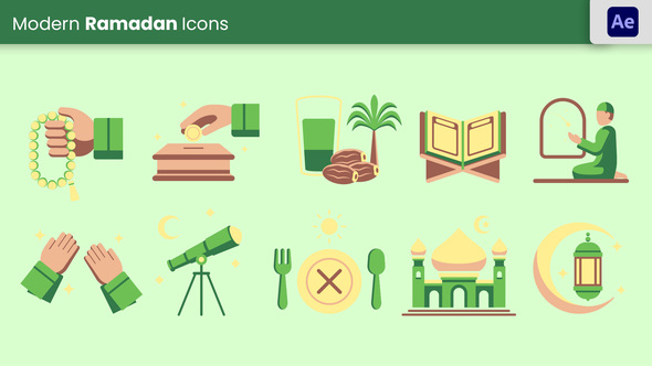 Ramadan Element Pack Elements template preview