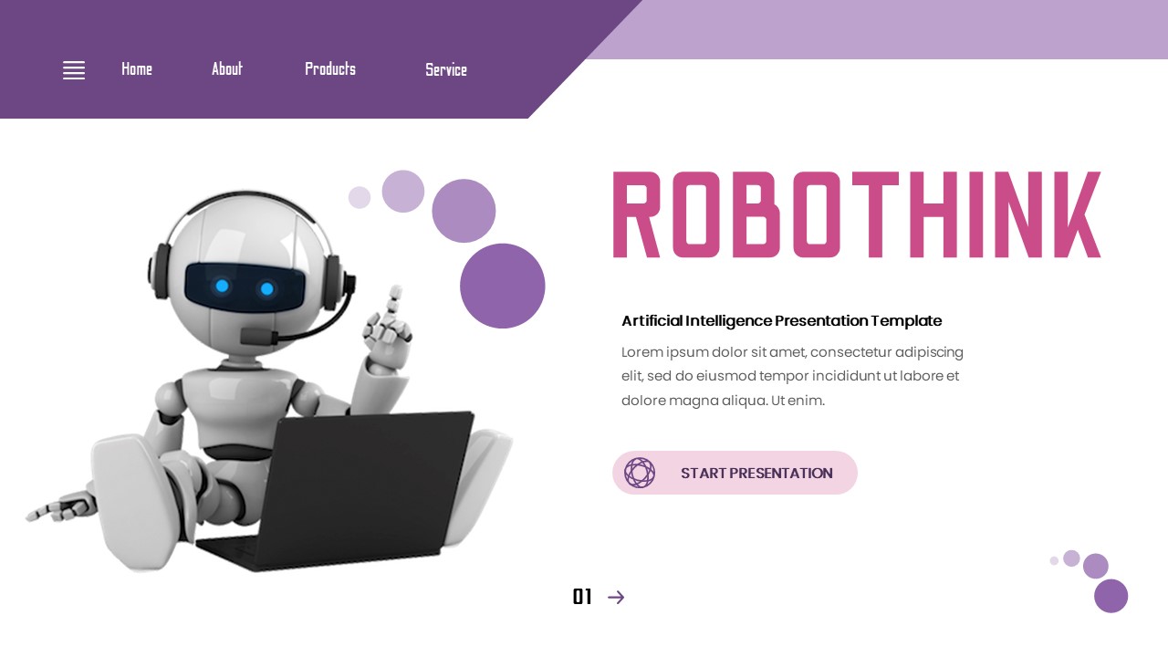 Artificial Intelligence Technology Keynote, Presentation Templates