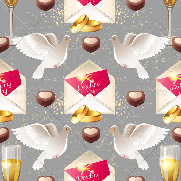 Wedding Seamless - Weddings Seasons/Holidays