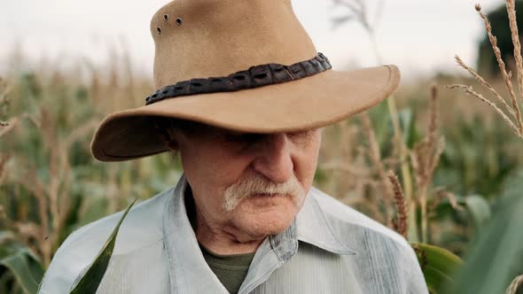 old farmer hat