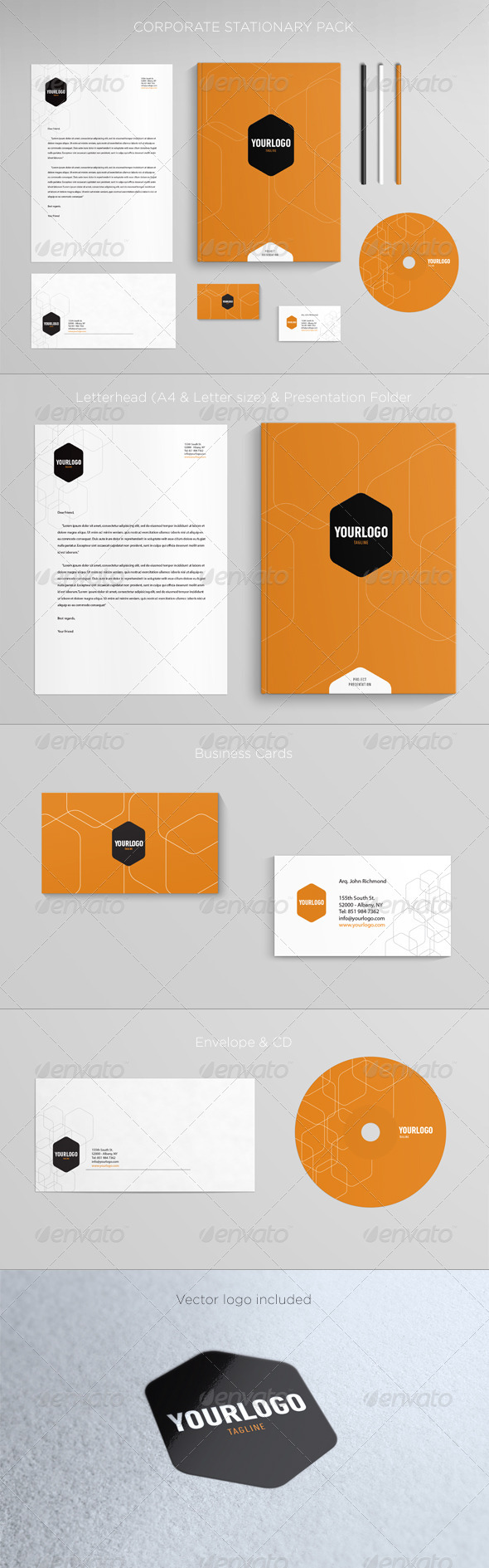 Corporate Stationary - Stationery Print Templates