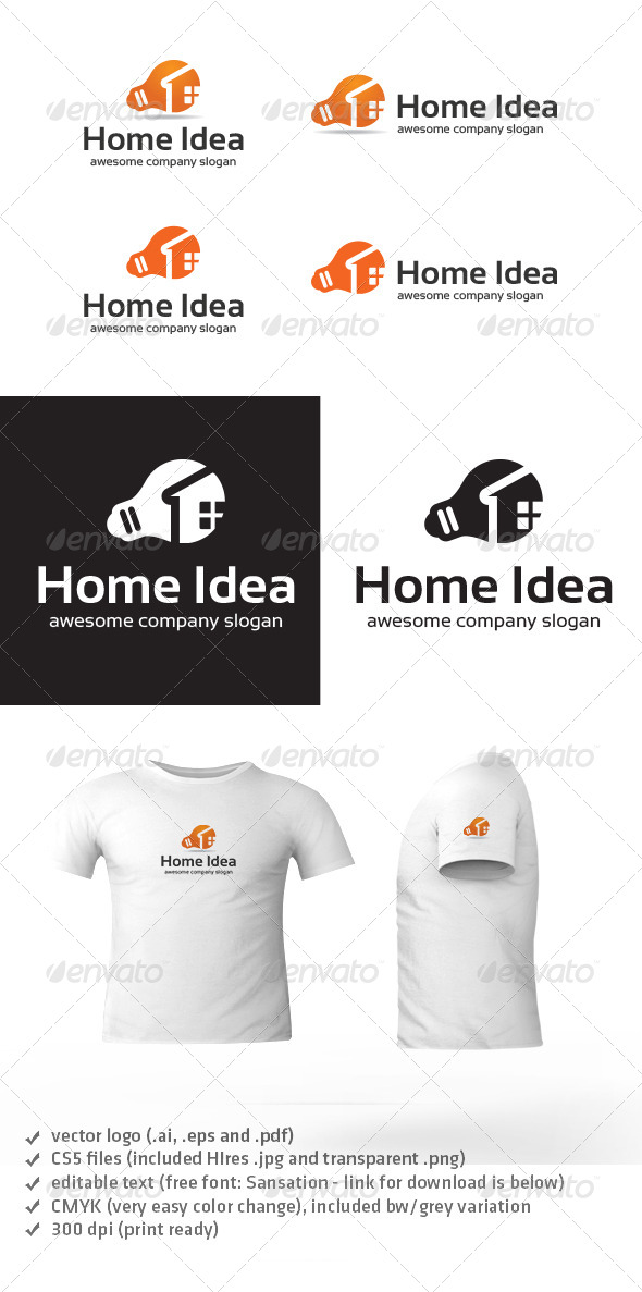 Home Idea Logo - Objects Logo Templates