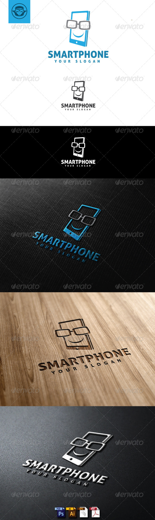Smartphone Logo Template - Objects Logo Templates