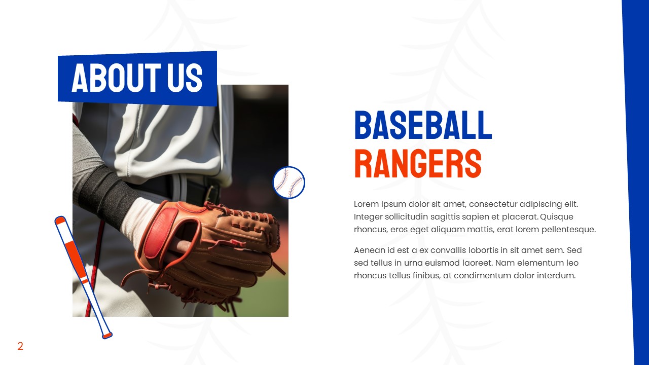 Baseball Rangers, Presentation Templates | GraphicRiver