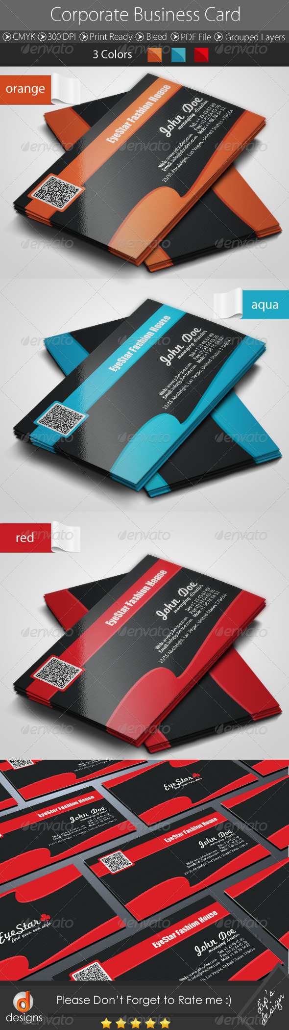 Corporate Business Card - Corporate Business Cards