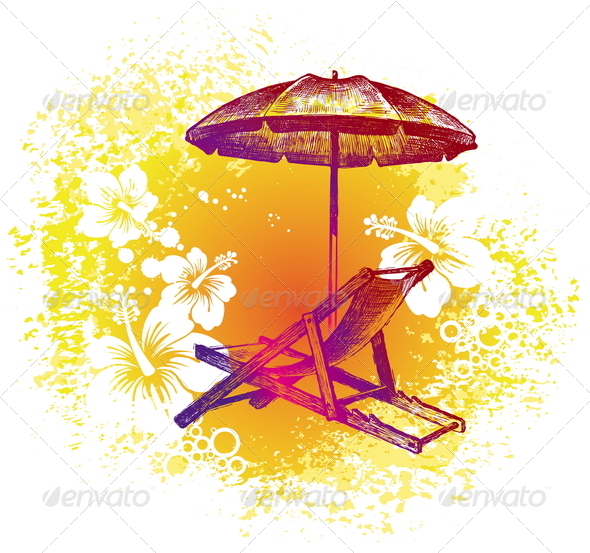 Tropical Vacation - Travel Conceptual