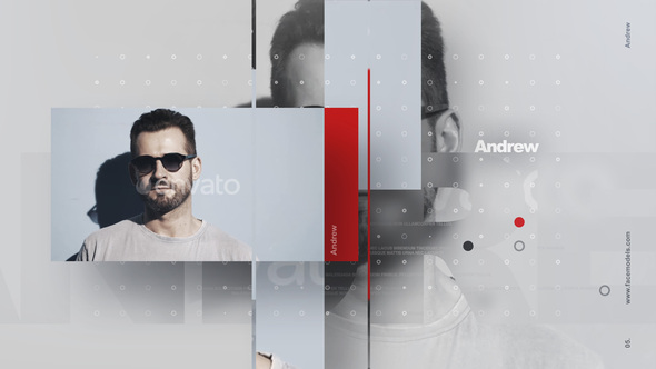 Model Faces Openers template preview