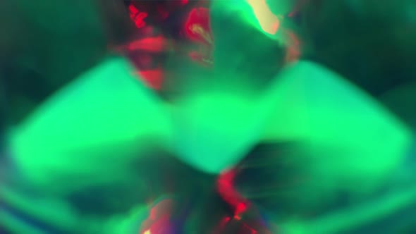 Green Red Refraction Background - 4k, 60fps, Loop, Pr422 alt