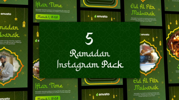 Ramadhan Stories Pack V3 Openers template preview