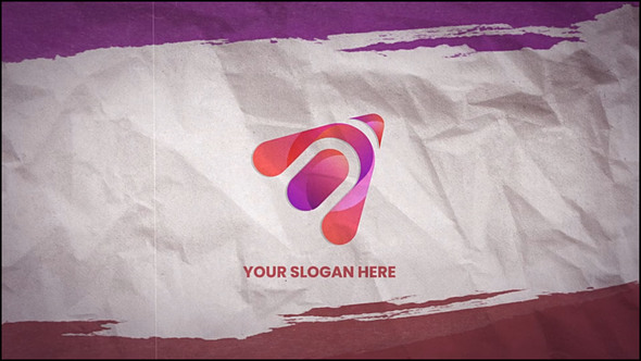 Paper Logo Reveal Logo Stings template preview