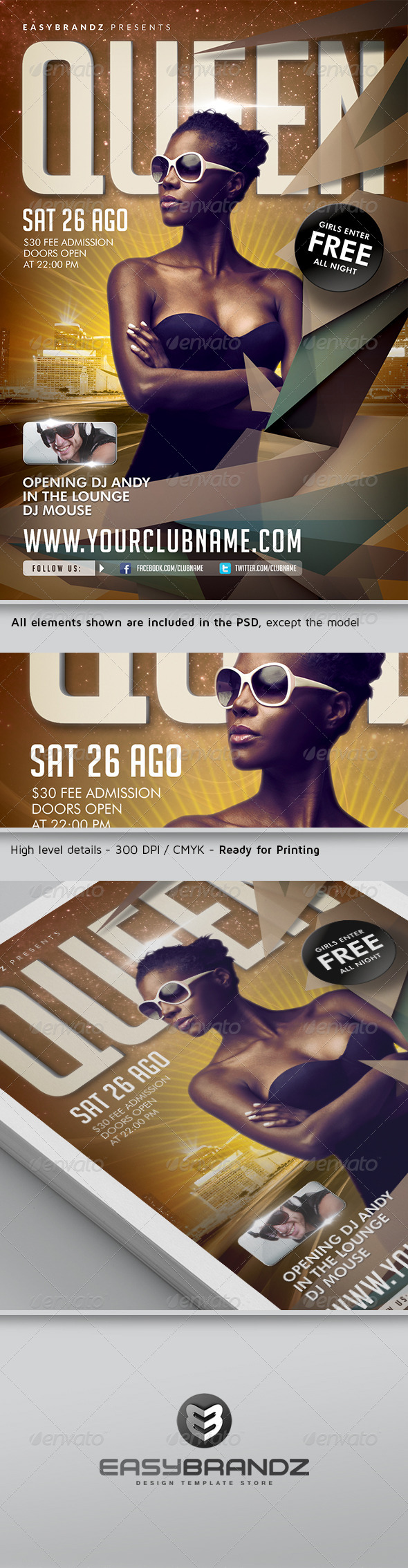 Queen Flyer Template - Events Flyers