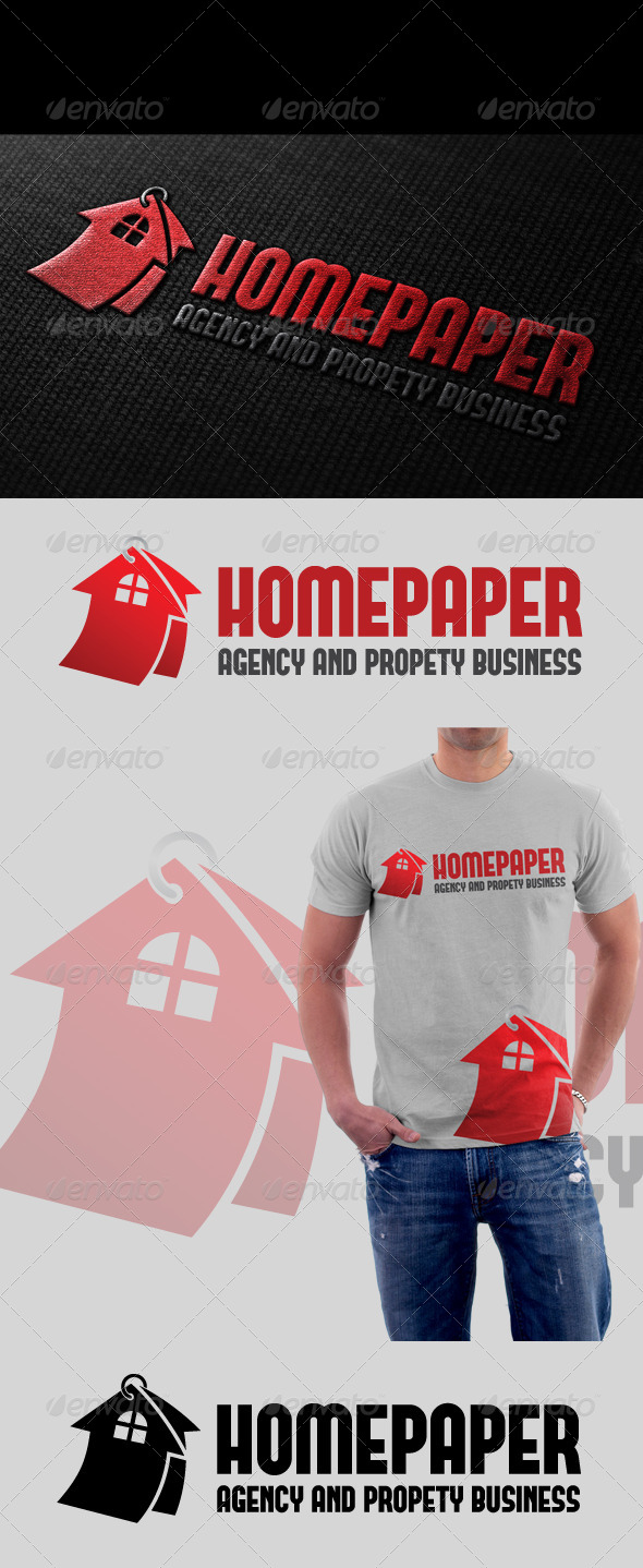 Home Paper Logo - Buildings Logo Templates