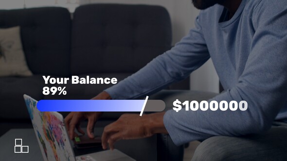 Text Titles Numbers Titles template preview