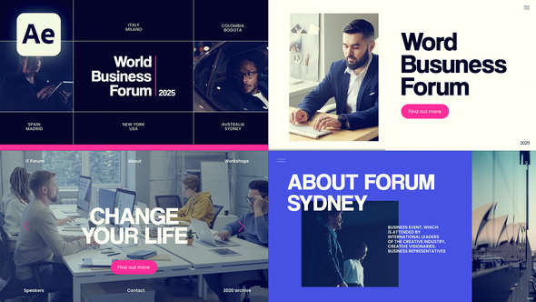 Event Promo Openers template preview