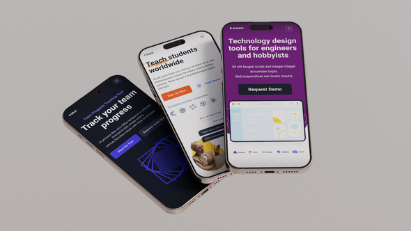 Phone 16 Pro Mockup Product Promo template preview