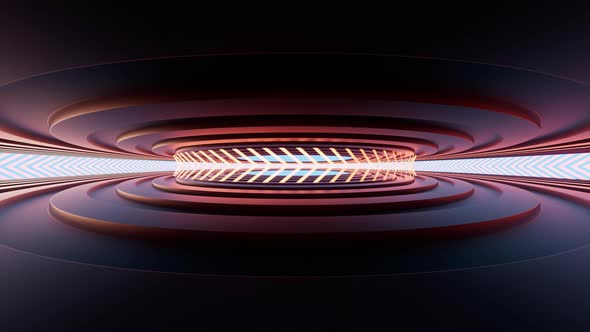 Neon lights and tunnel alt