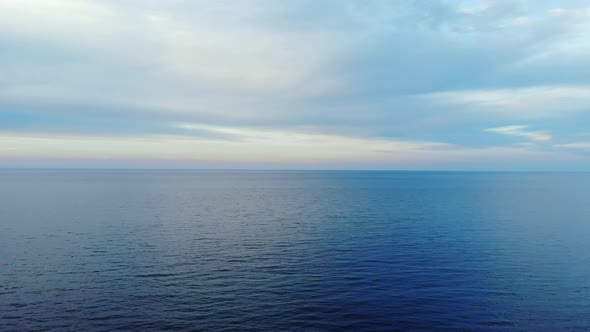 Beautiful blue sea