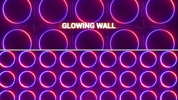 Glowing Wall