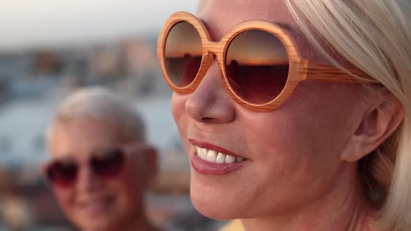 Female Face in Sunglasses alt