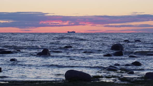 Sunset on the Sea alt