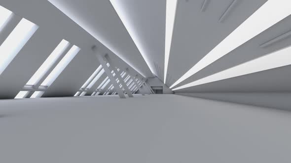 Modern architecture Interior visualisation