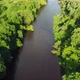 Drone Flight Over Water and Trees From a Height - VideoHive Item for Sale