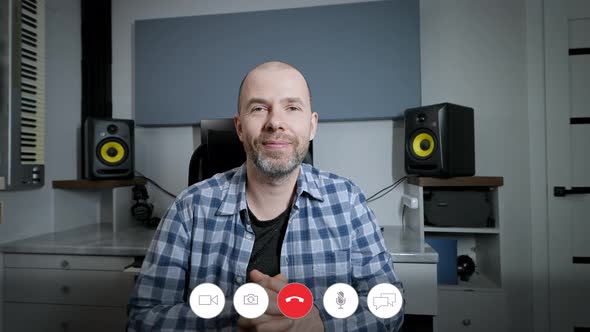 Online Video Chat Interface alt