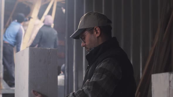 Craftsman Checking Block of Plastic alt