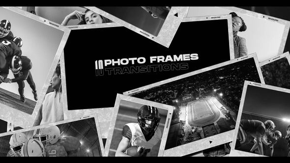 Photo Frames Transitions Elements template preview