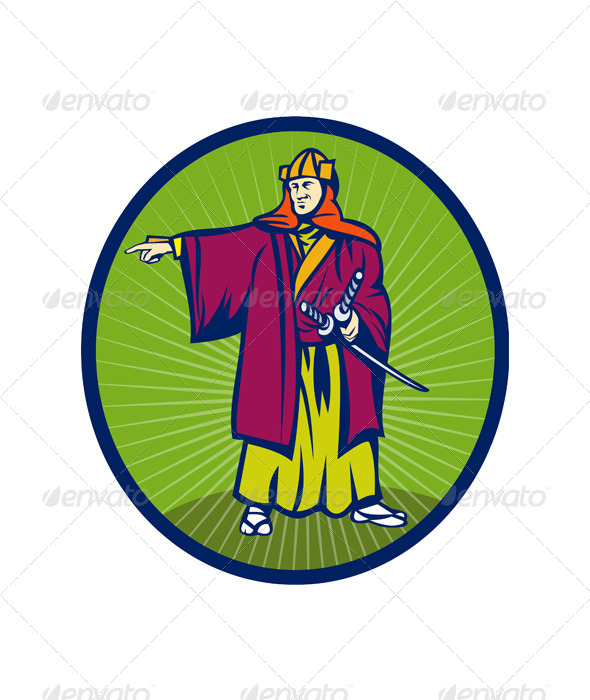 Samurai Warrior Sword - People Characters