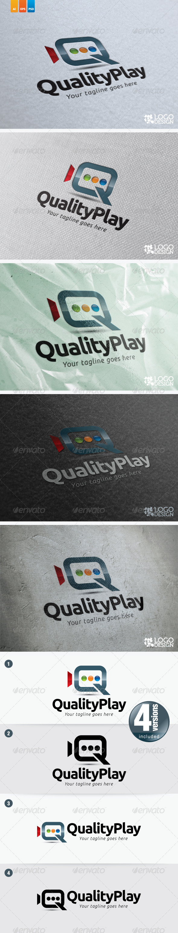 Quality Play - Objects Logo Templates