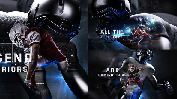 American Football Opener Openers template preview