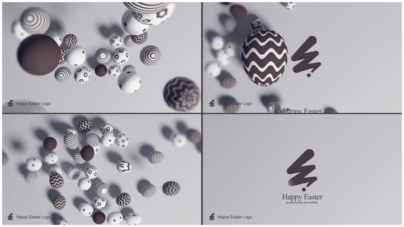 Happy Easter 0.3 Logo Stings template preview