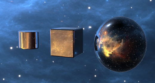 360 degree HDRI space background