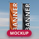 Banner Flag Mockup