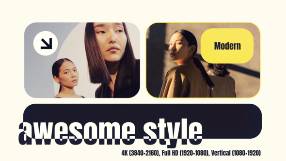 Bento Multiscreen Intro Openers template preview