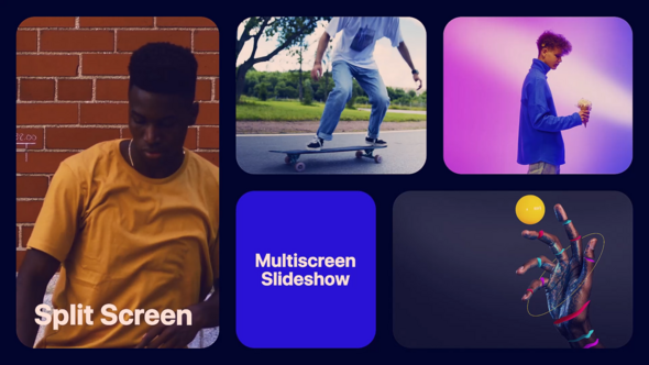 Elegant Multiscreen Slideshow Openers template preview
