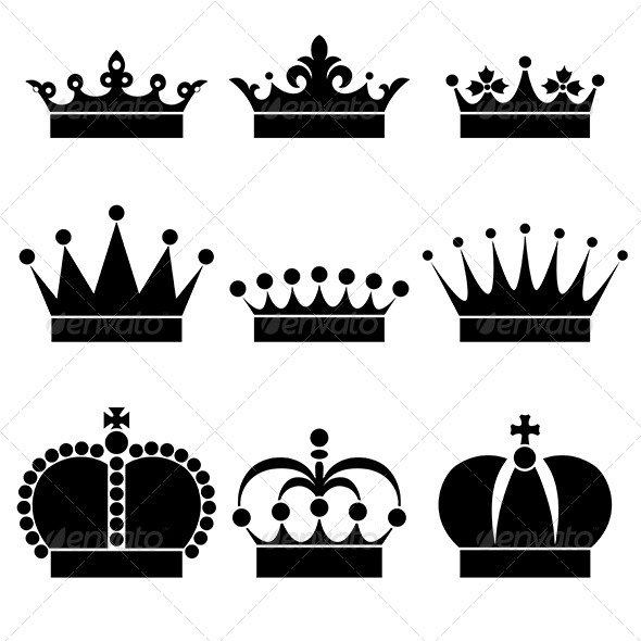 Crowns - Miscellaneous Vectors
