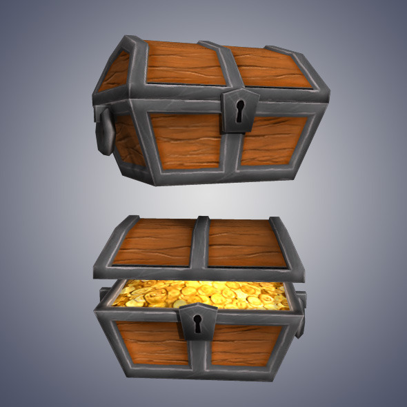 Low Poly Gold - 3Docean 4948419