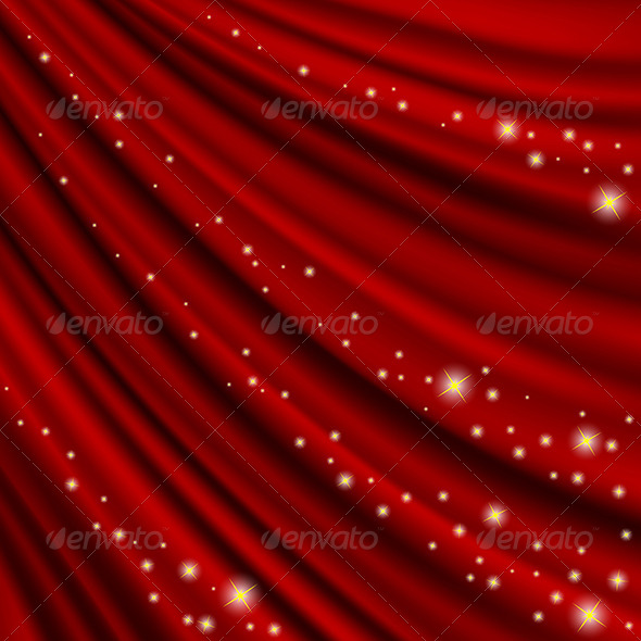 Theater Curtain Mesh - Backgrounds Decorative