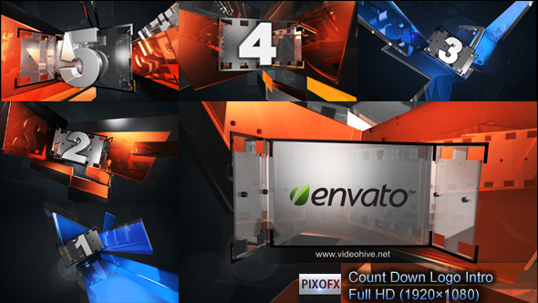 Count Down Logo - VideoHive 4948592