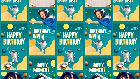 Birthday Invitation Openers template preview