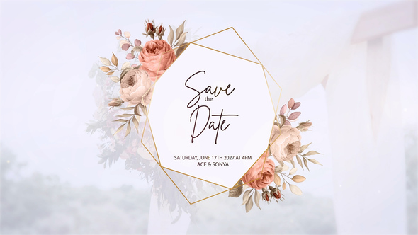 Wedding Titles Openers template preview