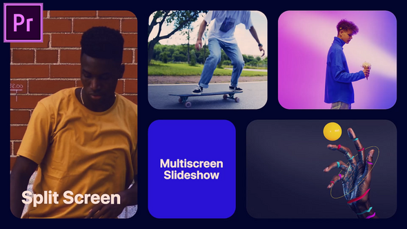 Elegant Multiscreen Slideshow MOGRT