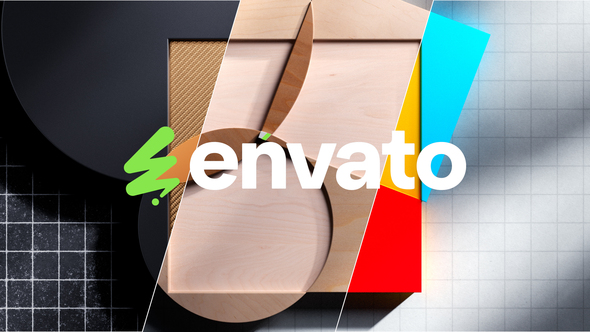 Geo Shape Logo Logo Stings template preview