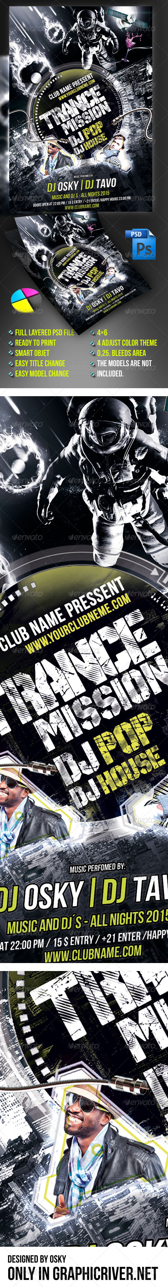 Trance Mission Party - Clubs & Parties Events