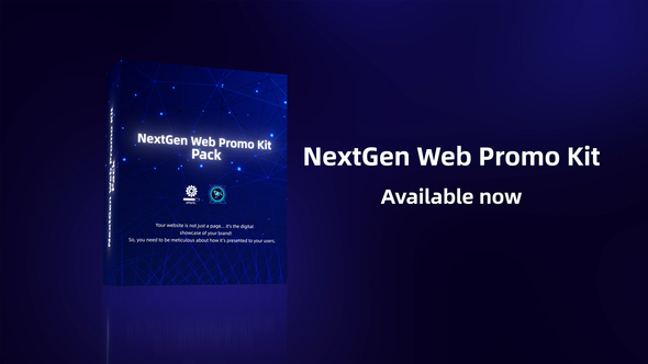 NextGen Web Promo Kit Product Promo template preview