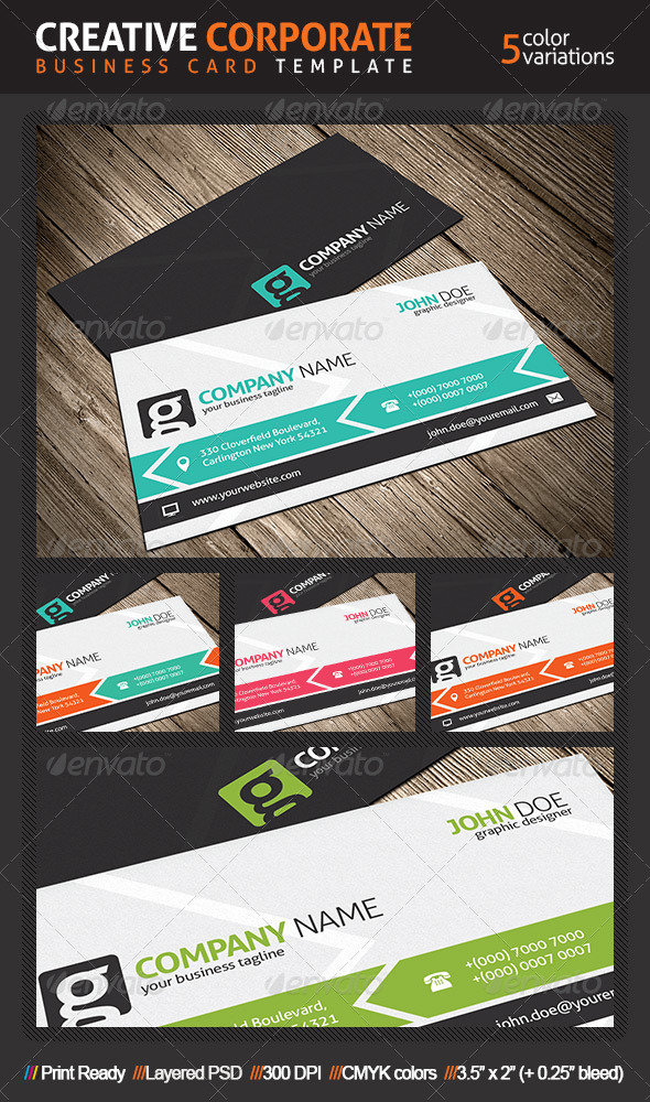 Creative Business Card Template - Creative Business Cards