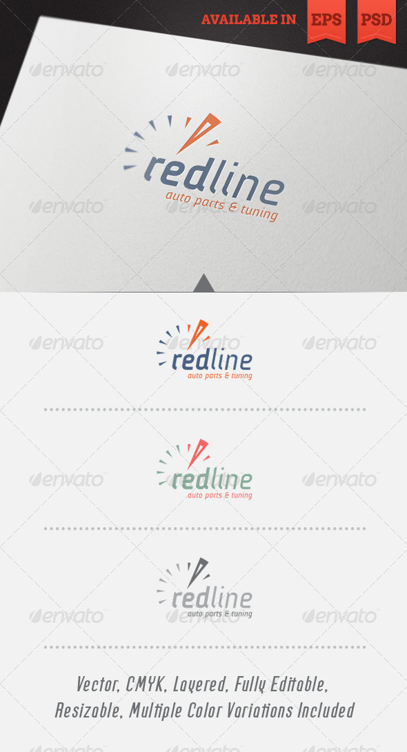 Redline Logo Template - Objects Logo Templates